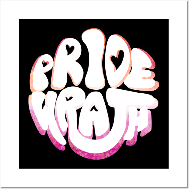 Pride and Wrath (Lesbian Pride) Wall Art by Labrattish